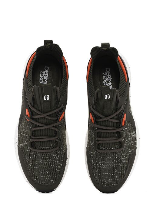 Derimod Derimod Zero Erkek Yeşil Bağcıklı Kumaş Sneaker 24SFD69436F | Boyner Yeşil - 8. görsel
