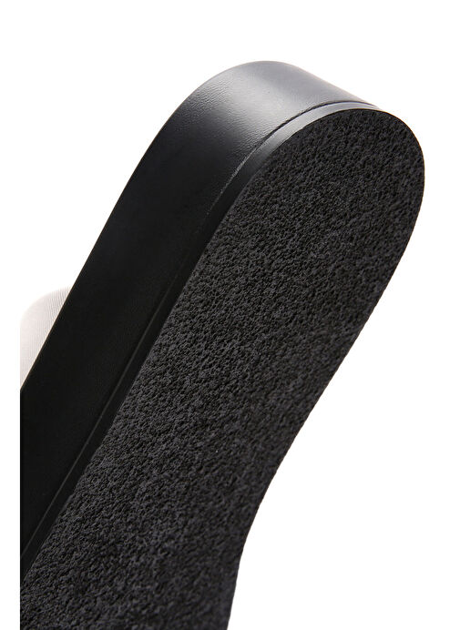 Derimod Derimod Kadın Bej Kalın Tabanlı Terlik 24SFE48046F Boyner'de! Bej - 9. görsel