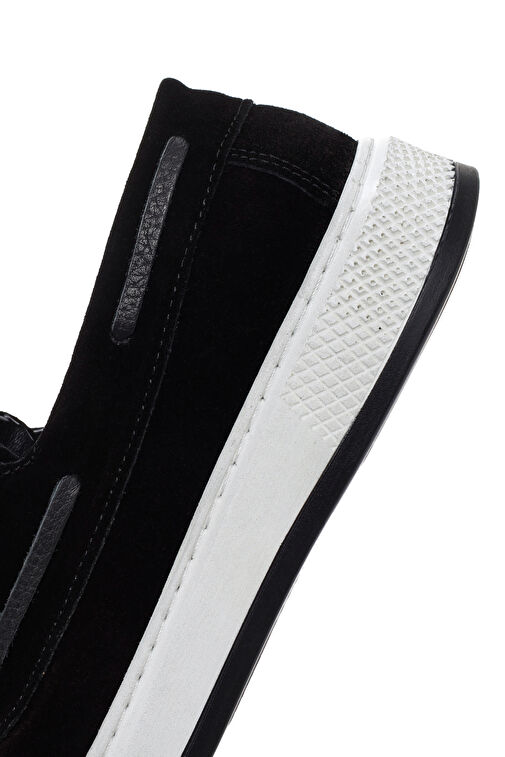 Derimod Derimod Erkek Siyah Bağcıklı Süet Deri Casual Ayakkabı 24SFD680110 Boyner'de! Siyah - 8. görsel