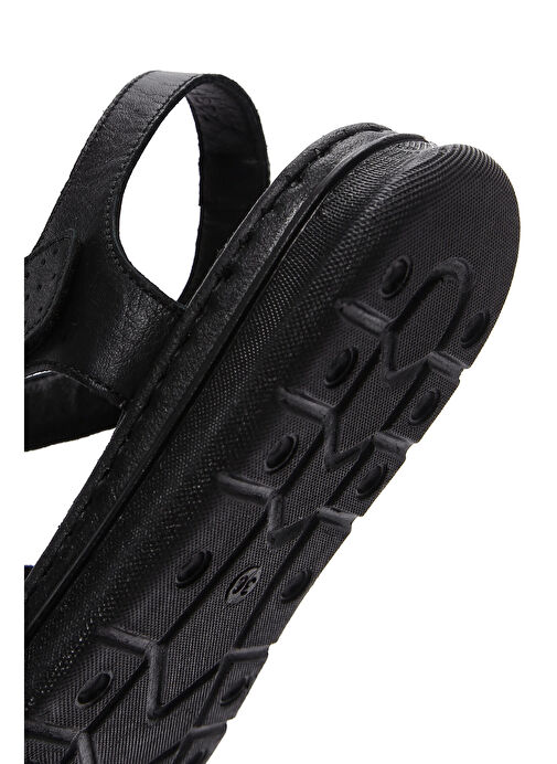 Derimod Derimod Kadın Siyah Bilekten Bantlı Deri Comfort Sandalet 24SFD300118 Sandalet & Terlik | Boyner Siyah - 8. görsel