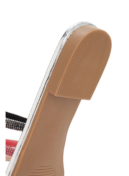 Derimod Derimod Kadın Çok Renkli Taşlı Parmak Arası Terlik 24SFE4513TS Sandalet & Terlik | Boyner Renkli - 8. görsel