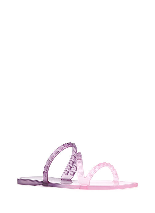 Derimod Derimod Kadın Mor Şeffaf Jelly Terlik 24SFE4922PV Sandalet & Terlik | Boyner Mor - 7. görsel