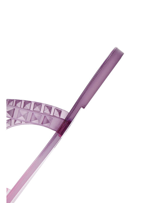 Derimod Derimod Kadın Mor Şeffaf Jelly Terlik 24SFE4922PV Sandalet & Terlik | Boyner Mor - 9. görsel