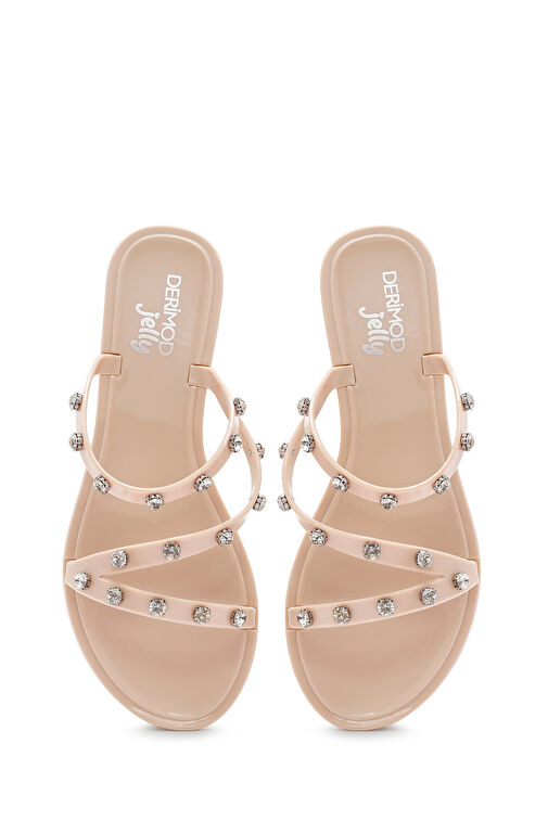 Derimod Bej Kadın Terlik 24SFE4923PV - Görsel 8