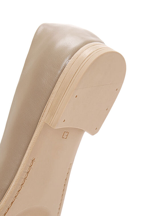 Derimod Derimod Flex Kadın Bej Deri Babet 24SFD405518 | Boyner Bej - 9. görsel