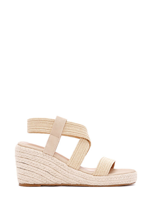 Derimod Derimod Bej Kadın Espadril 24SFE4672M7 Casual Ayakkabı | Boyner Bej - 2. görsel