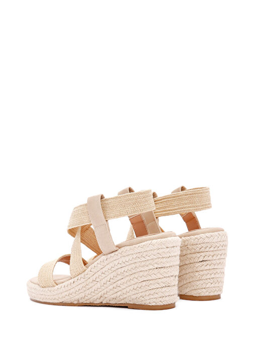 Derimod Derimod Bej Kadın Espadril 24SFE4672M7 Casual Ayakkabı | Boyner Bej - 7. görsel