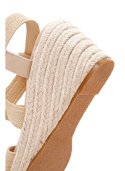 Derimod Derimod Bej Kadın Espadril 24SFE4672M7 Casual Ayakkabı | Boyner Bej - 9. görsel