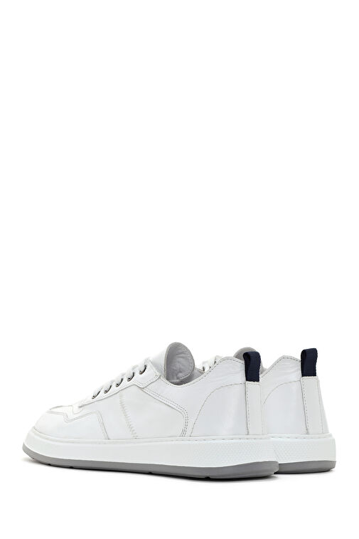 Derimod Derimod Erkek Beyaz Bağcıklı Deri Sneaker 24SFD616018 Boyner'de! Beyaz - 6. görsel