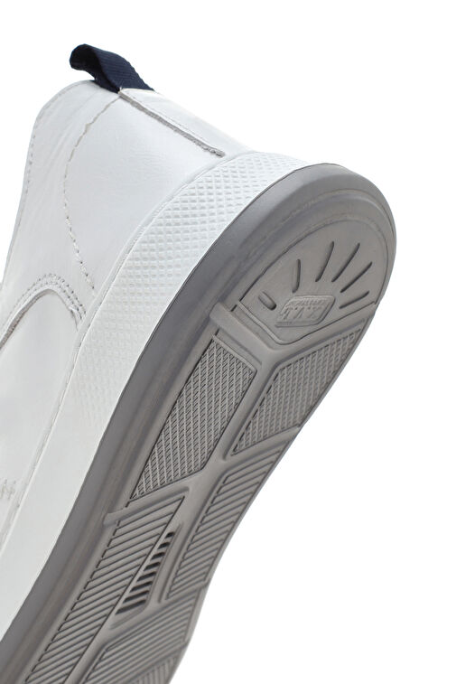 Derimod Derimod Erkek Beyaz Bağcıklı Deri Sneaker 24SFD616018 Boyner'de! Beyaz - 9. görsel