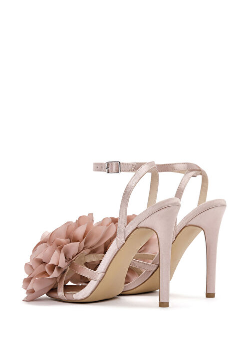 Derimod Derimod Bej Kadın Topuklu Sandalet 24SFE45256F Sandalet & Terlik | Boyner Bej - 8. görsel