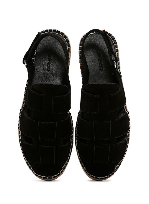 Derimod Derimod Siyah Erkek Sandalet 24SFD616210 Sandalet & Terlik | Boyner Siyah - 8. görsel