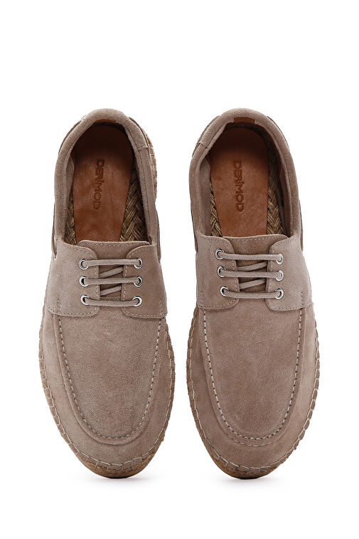 Derimod Derimod Erkek Bej Süet Deri Espadril 24SFD616410 Boyner'de! Bej - 8. görsel