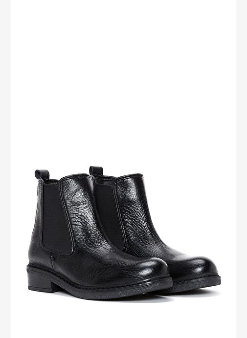 Derimod Derimod Kadın Siyah Deri Casual Chelsea Bot 23WFD1801FT Boyner'de! Siyah - 4. görsel