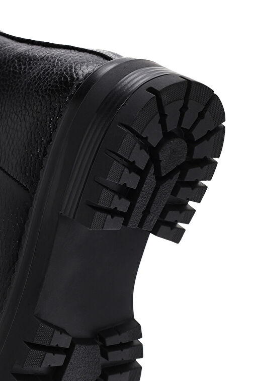 Derimod Derimod Kadın Siyah Fermuarlı Deri Bot 24WFD182718 | Boyner Siyah - 9. görsel