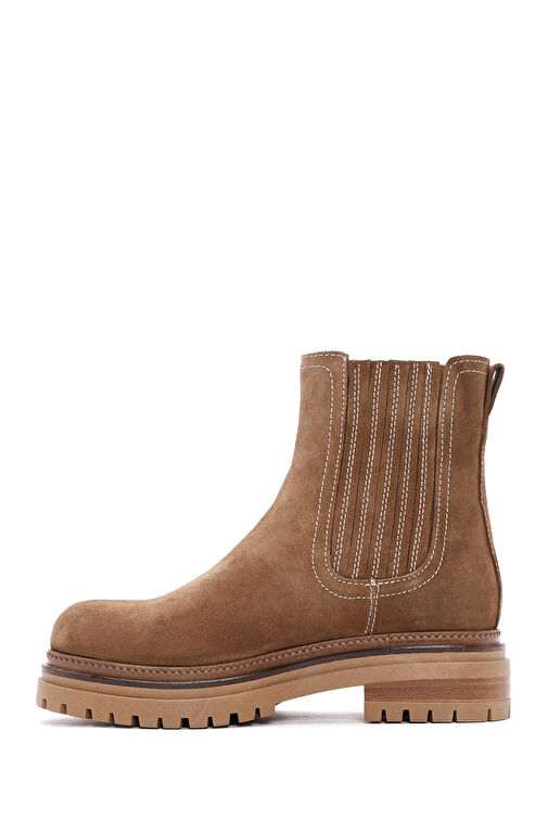 Kadın Taba Süet Deri Chelsea Bot 24WFD181510 - Görsel 4