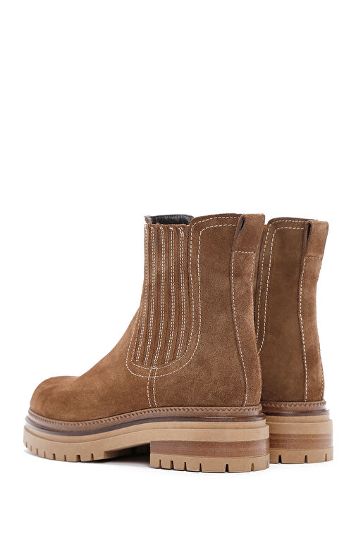 Kadın Taba Süet Deri Chelsea Bot 24WFD181510 - Görsel 7