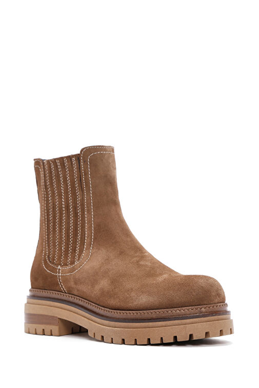 Kadın Taba Süet Deri Chelsea Bot 24WFD181510 - Görsel 8