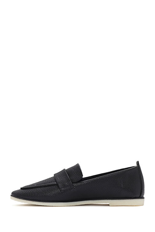 Derimod Derimod Siyah Kadın Loafer 24SFE4026FT | Boyner Siyah - 3. görsel