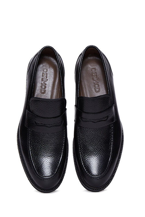 Derimod Siyah Erkek Deri Loafer 24WFD6001FT - Görsel 7