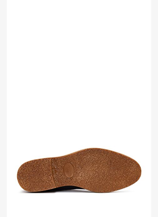 Erkek Siyah Deri Casual Chelsea Bot 25WFD6009FT - Görsel 6