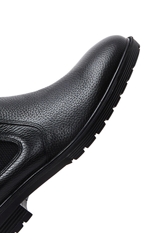 Derimod Derimod Erkek Siyah Deri Casual Chelsea Bot 24WFD6012FT | Boyner Siyah - 9. görsel