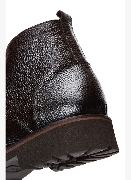 Erkek Kahverengi Bağcıklı Deri Fermuarlı Casual Bot 25WFD6014FT - Görsel 8
