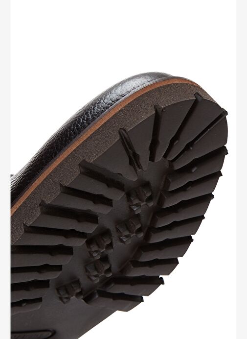 Erkek Kahverengi Bağcıklı Deri Fermuarlı Casual Bot 25WFD6014FT - Görsel 9