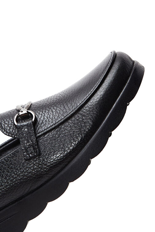 Derimod Derimod Siyah Kadın Deri Loafer 24WFD4104FT | Boyner Siyah - 8. görsel