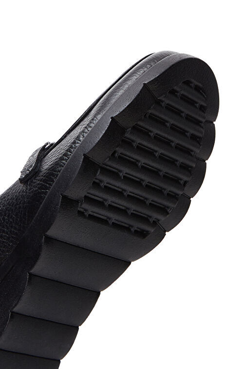 Derimod Derimod Siyah Kadın Deri Loafer 24WFD4104FT | Boyner Siyah - 9. görsel