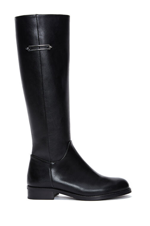 Derimod Derimod Kadın Siyah Fermuarlı Casual Çizme 24WFE251618 Bot | Boyner Siyah - 2. görsel