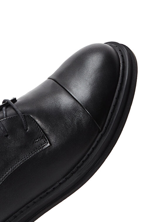 Derimod Derimod Siyah Kadın Deri Oxford Ayakkabı 24WFD411618 Basketbol Ayakkabıları | Boyner Siyah - 8. görsel