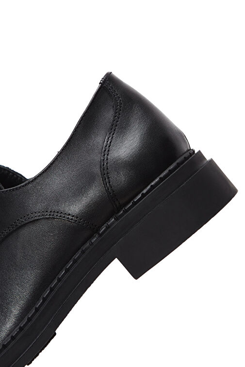 Derimod Derimod Siyah Kadın Deri Oxford Ayakkabı 24WFD411618 Basketbol Ayakkabıları | Boyner Siyah - 9. görsel