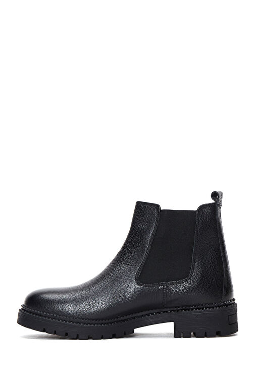 Kadın Siyah Deri Chelsea Bot 24WFD4119FT - Görsel 3