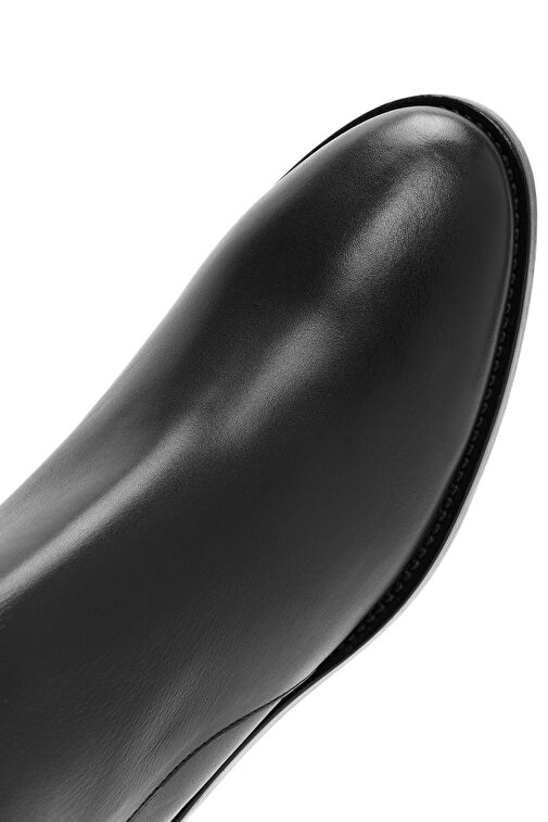 Derimod Derimod Kadın Siyah Fermuarlı Deri Bot 24WFD151718 | Boyner Siyah - 9. görsel