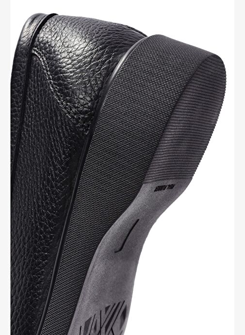 Kadın Siyah Deri Comfort Loafer 25AFD1503FT - Görsel 9