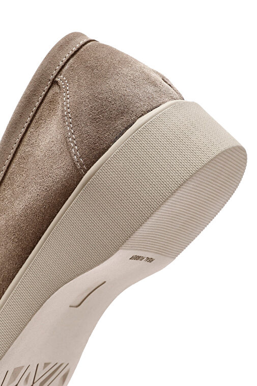 Derimod Vizon Kadın Süet Loafer 24WFD151610 - Görsel 9