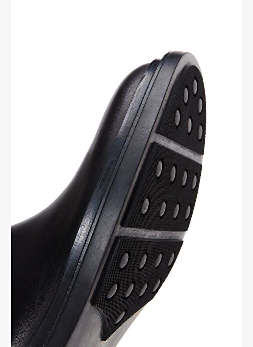 Erkek Siyah Deri Chelsea Bot 25WFD640018 - Görsel 8