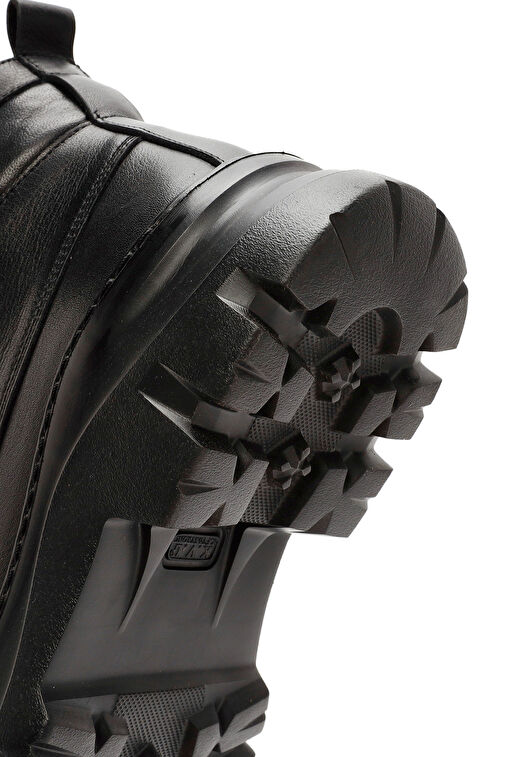 Derimod Derimod Erkek Siyah Bağcıklı Deri Casual Bot 24WFD641818 | Boyner Siyah - 9. görsel