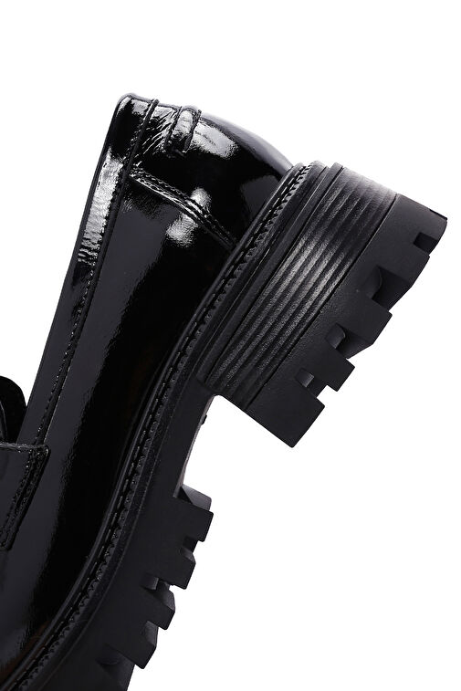 Derimod Derimod Siyah Kadın Deri Loafer 24WFD130316 | Boyner Siyah - 8. görsel