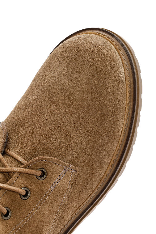 Derimod Derimod Kadın Taba Fermuarlı Süet Deri Postal Bot 24WFD185710 | Boyner Taba - 3. görsel