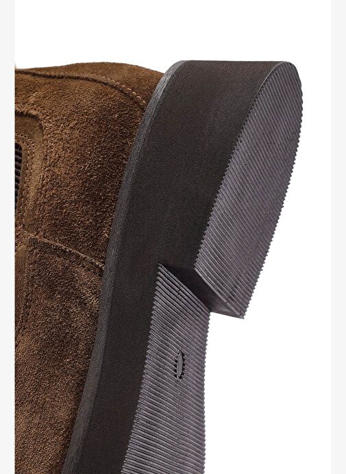 Kadın Taba Süet Deri Chelsea Bot 25WFD200310 - Görsel 9