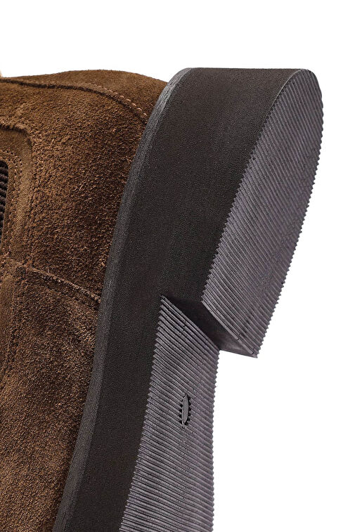 Kadın Taba Süet Deri Chelsea Bot 24WFD201210 - Görsel 9