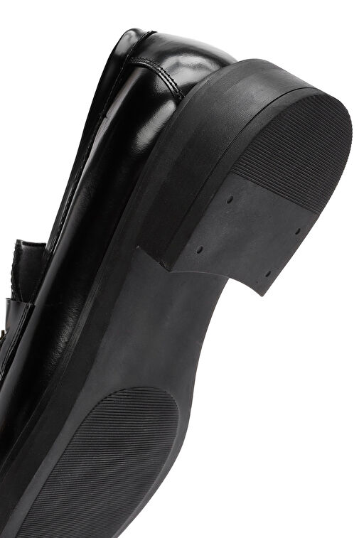 Derimod Derimod Siyah Kadın Deri Loafer 24WFD200922 | Boyner Siyah - 9. görsel