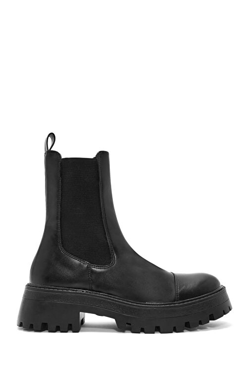 Derimod Derimod Kadın Siyah Deri Chelsea Bot 24WFD510418 | Boyner Siyah - 2. görsel