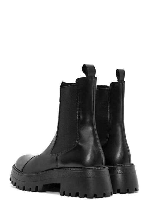 Derimod Derimod Kadın Siyah Deri Chelsea Bot 24WFD510418 | Boyner Siyah - 7. görsel