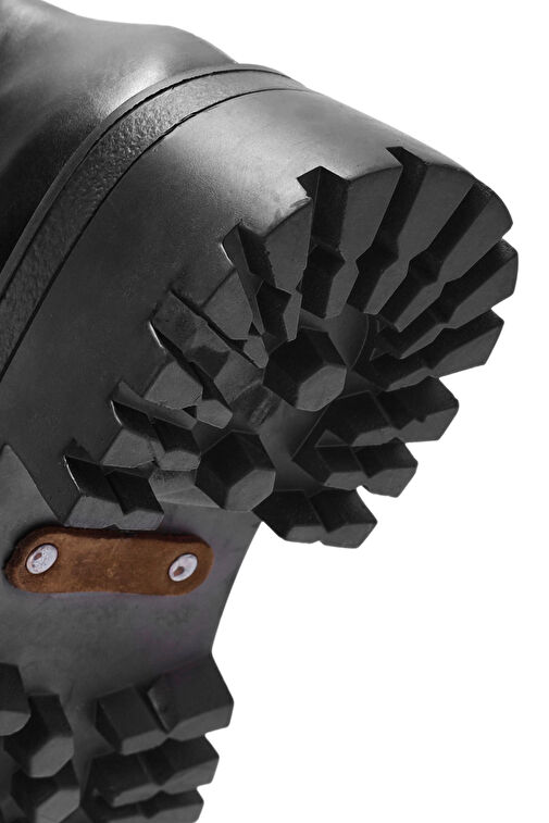 Derimod Derimod Kadın Siyah Deri Chelsea Bot 24WFD510418 | Boyner Siyah - 9. görsel