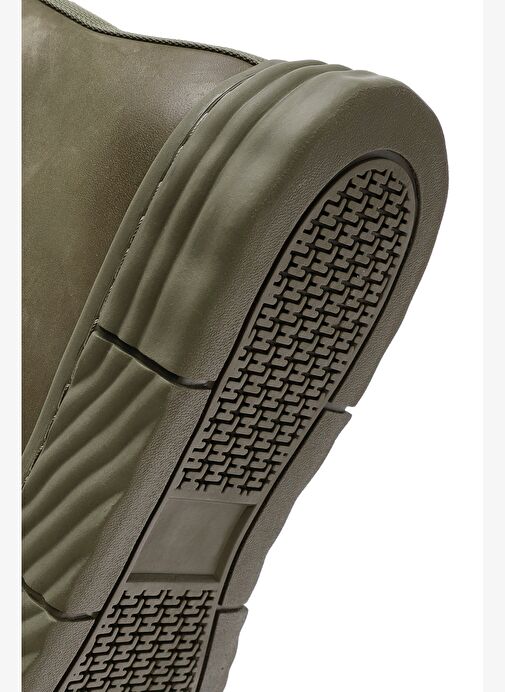 Erkek Haki Fermuarlı Nubuk Spor Bot 25WFD6920V3 - Görsel 9