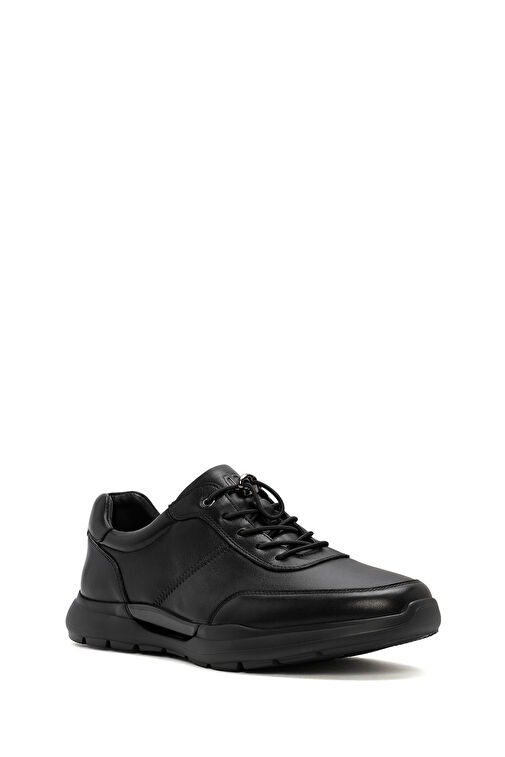Derimod Siyah Erkek Deri Sneaker 24WFD692118 - Görsel 7