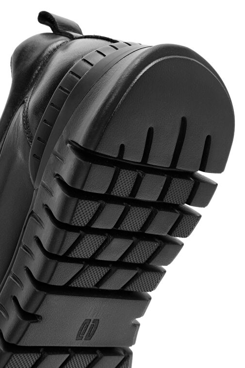 Derimod Siyah Erkek Deri Sneaker 24WFD692218 - Görsel 9